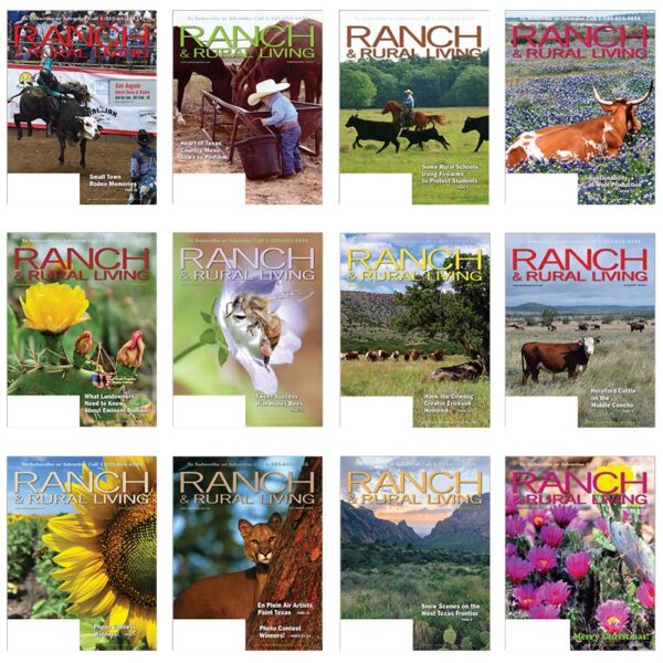 1 Year Subscription to Ranch & Rural Living -- 12 monthly issues